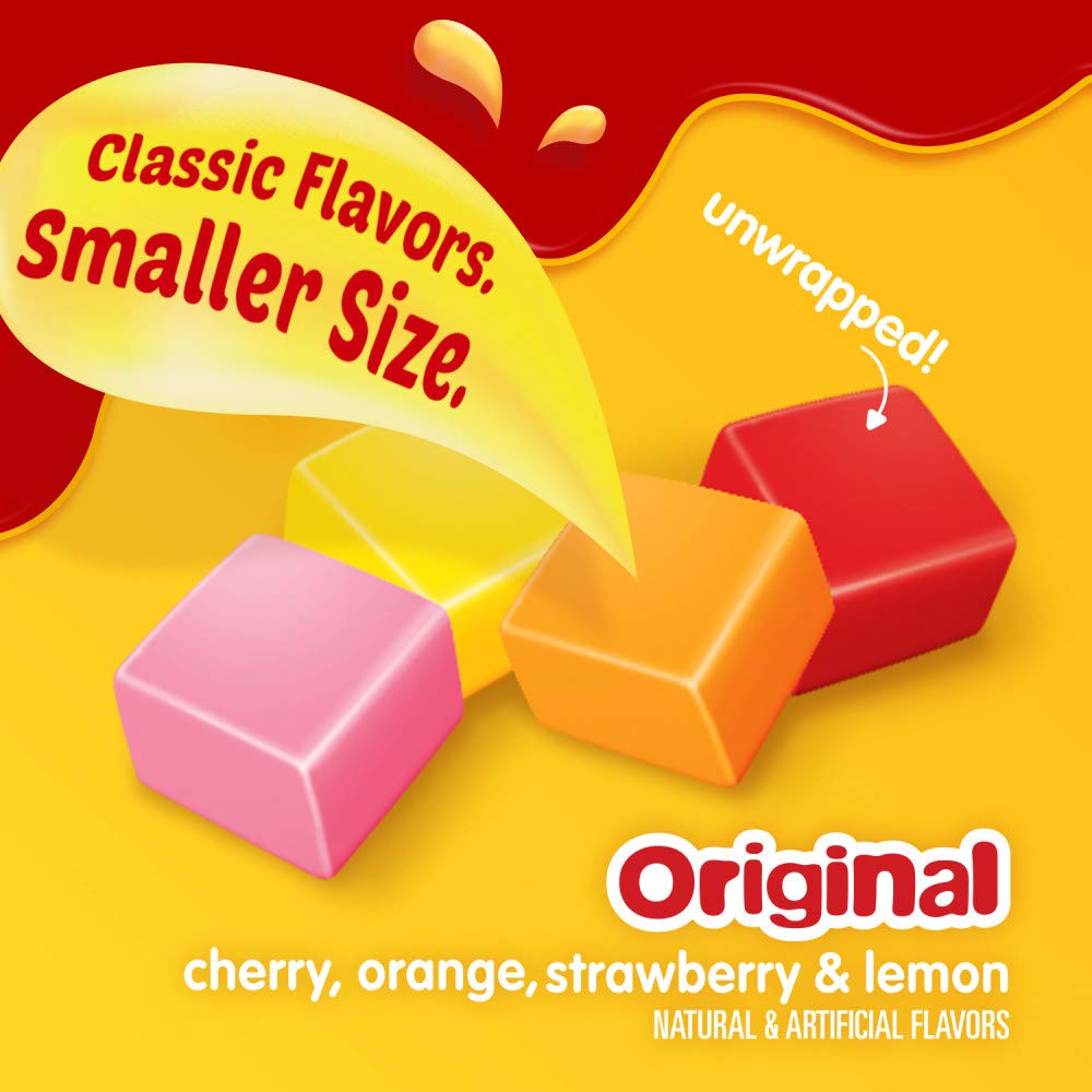 STARBURST Original Minis Fruit Chews – 8oz Bags, Bulk Pack of 8, Grab-N-Go