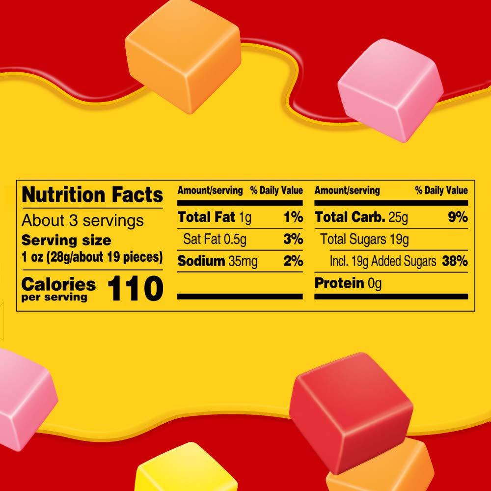 STARBURST Original Minis Fruit Chews – 8oz Bags, Bulk Pack of 8, Grab-N-Go