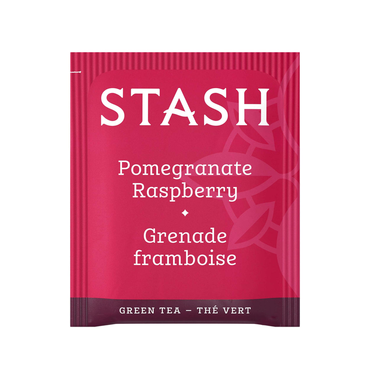 Stash Tea Pomegranate Raspberry & Matcha Green Tea — 108 Bags, Caffeinated, Non-GMO Project Verified
