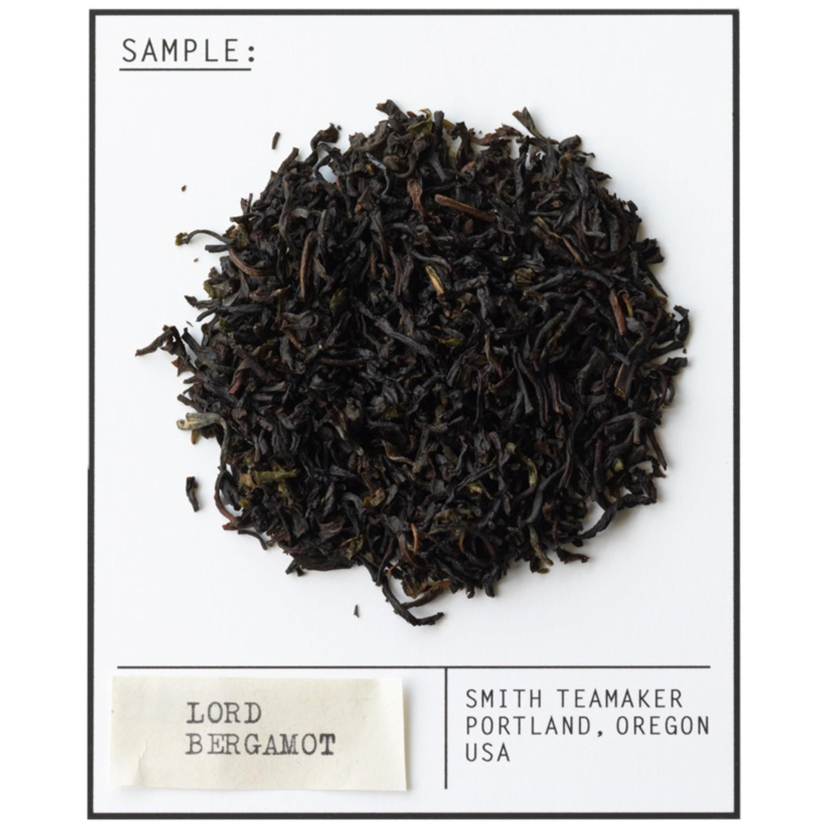 Steven Smith Teamaker Lord Bergamot No. 55 – Caffeinated Sugar-Free Full-Leaf Earl Grey Tea (100 Sachets)