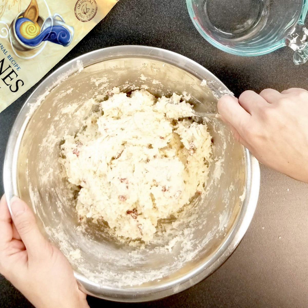 Sticky Fingers English Scone Mix – Original Flavor, Quick Homemade Scones (Makes 12, 6 Pack)