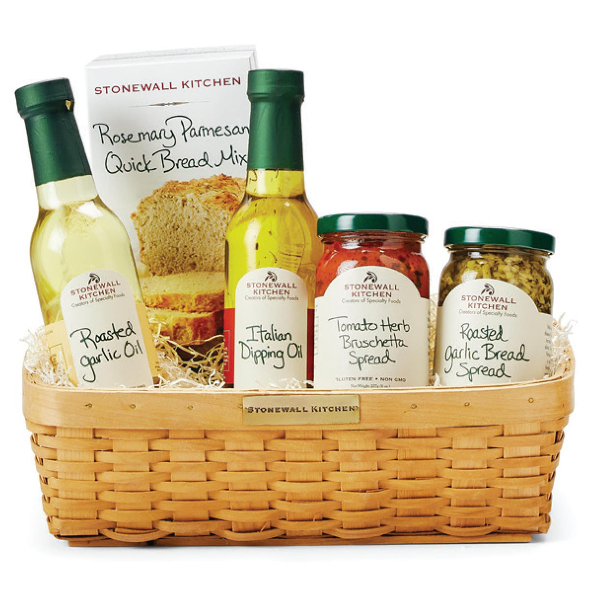 Stonewall Kitchen Antipasto 5-Piece Gift Set with Reusable Basket – Mother’s Day