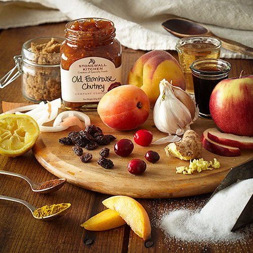 Stonewall Kitchen Our Chutney Collection (4 pc) | 8.5 oz Each