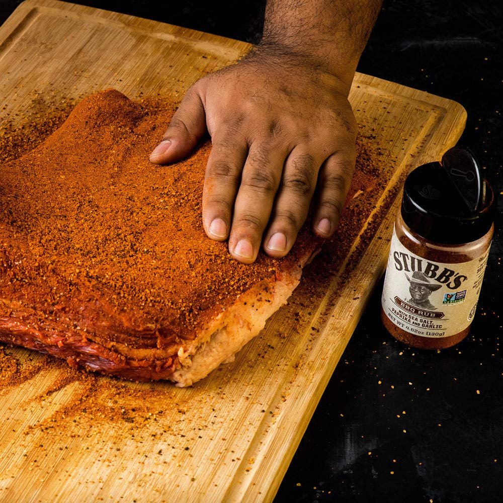 Stubb's BBQ Rub – 4.62 oz (Pack of 6) | Real Sea Salt, Hickory Smoke & Texas Flavor