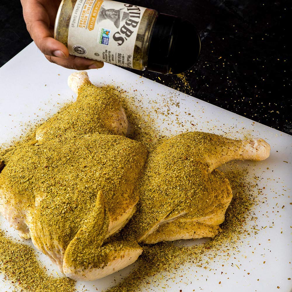 Stubb's Chicken Rub – Texas-Style Seasoning for Chicken, 5.04 oz (Pack of 6)