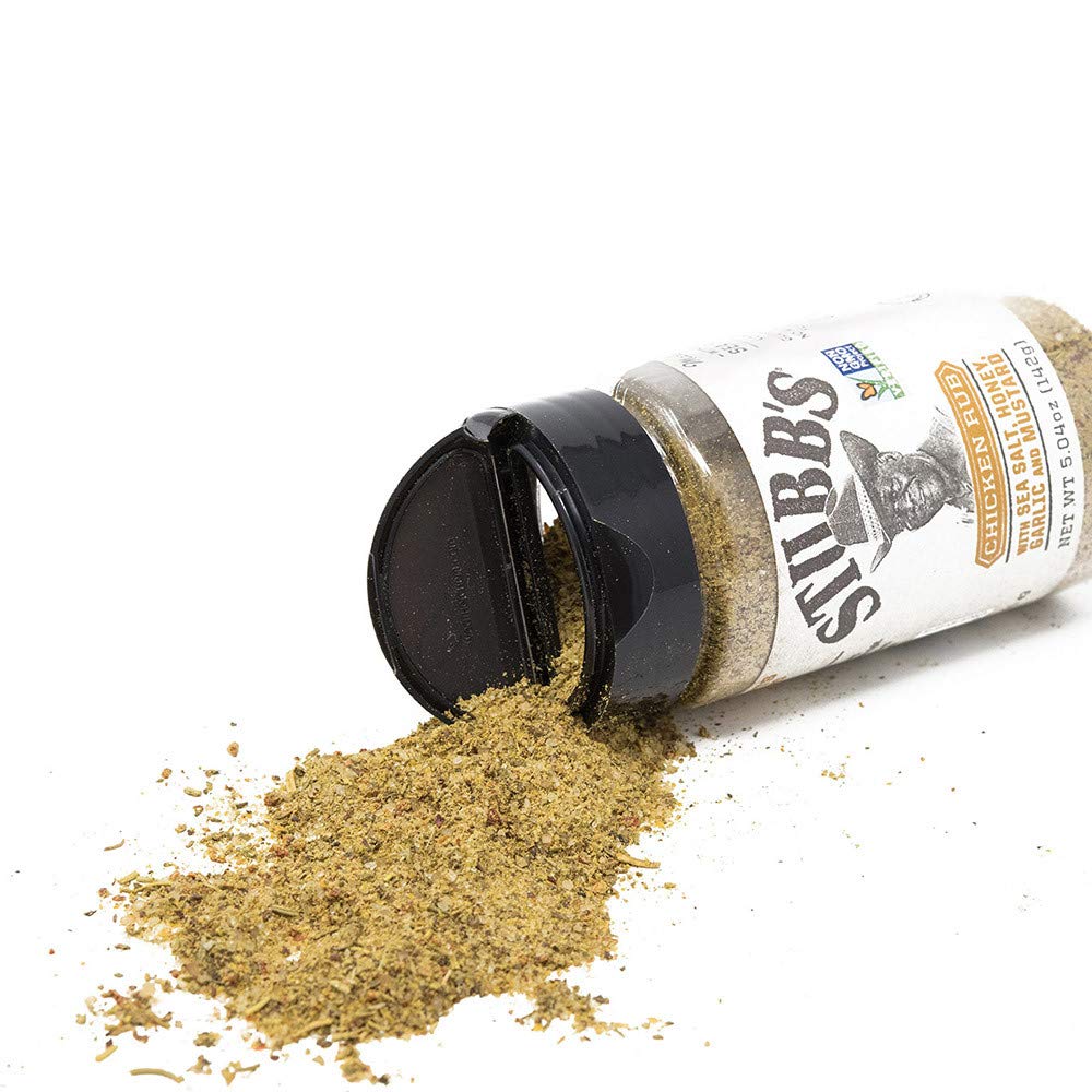 Stubb's Chicken Rub – Texas-Style Seasoning for Chicken, 5.04 oz (Pack of 6)