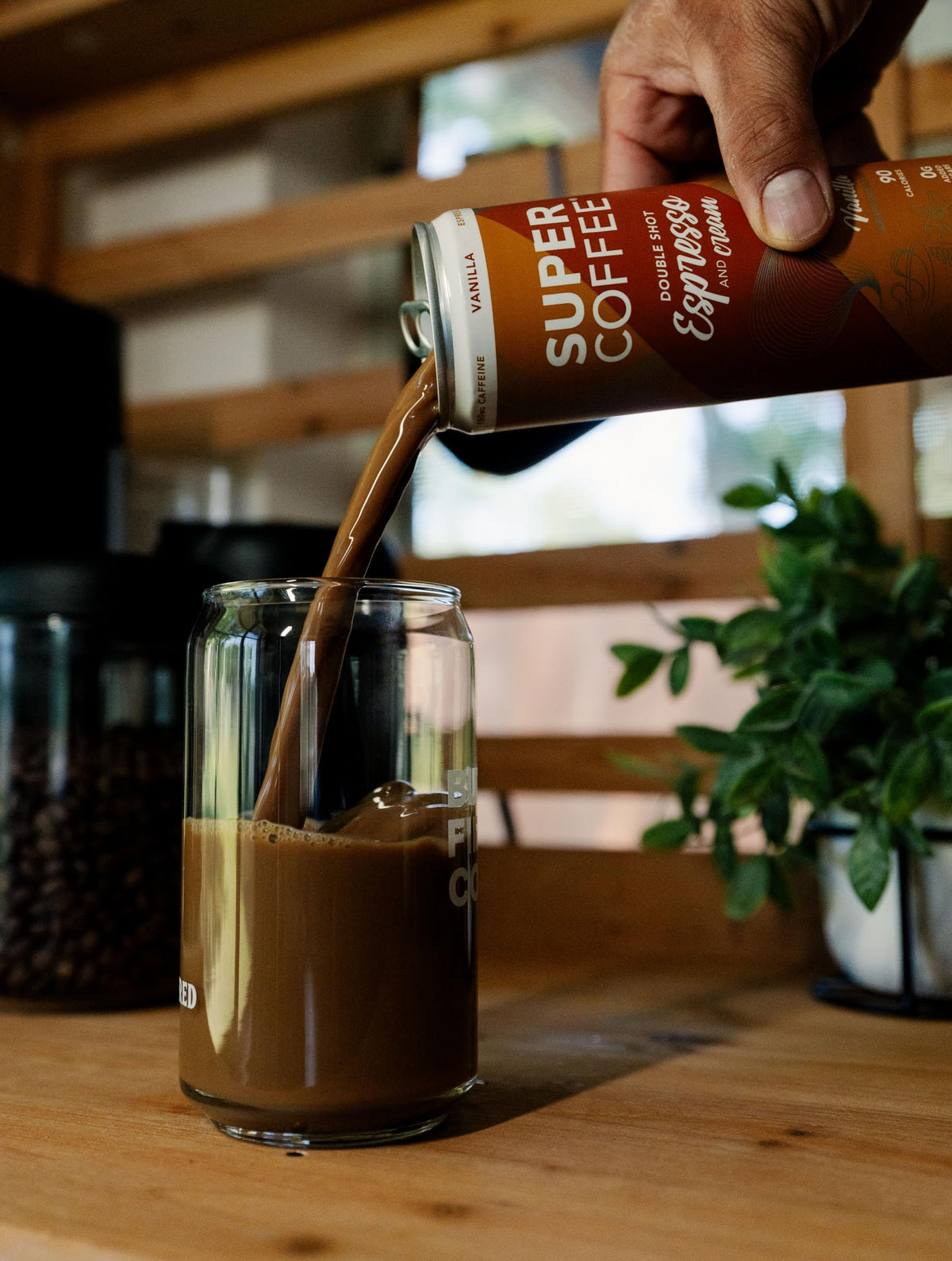 SUPER COFFEE Espresso Triple Shot Black Can - 0g Added Sugar, 10 Calories, 11oz, 12-Pack | Cold Brew Coffee Drinks
