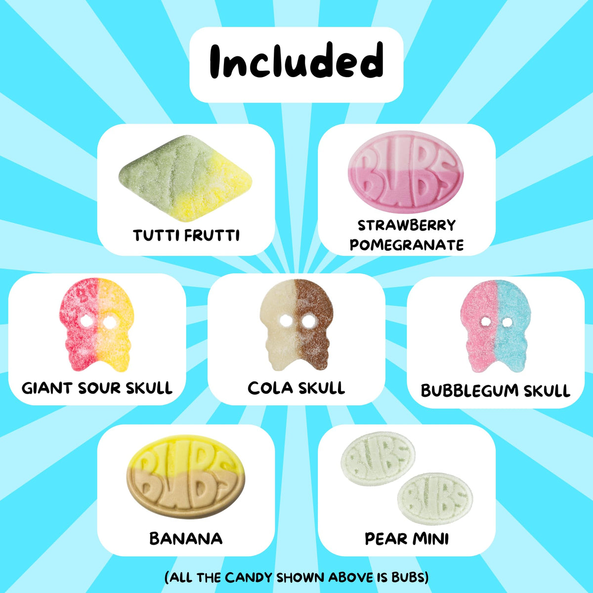 Swe Sweets BUBS Swedish Candy Mix – 2 lb Vegan & Gluten-Free Treat