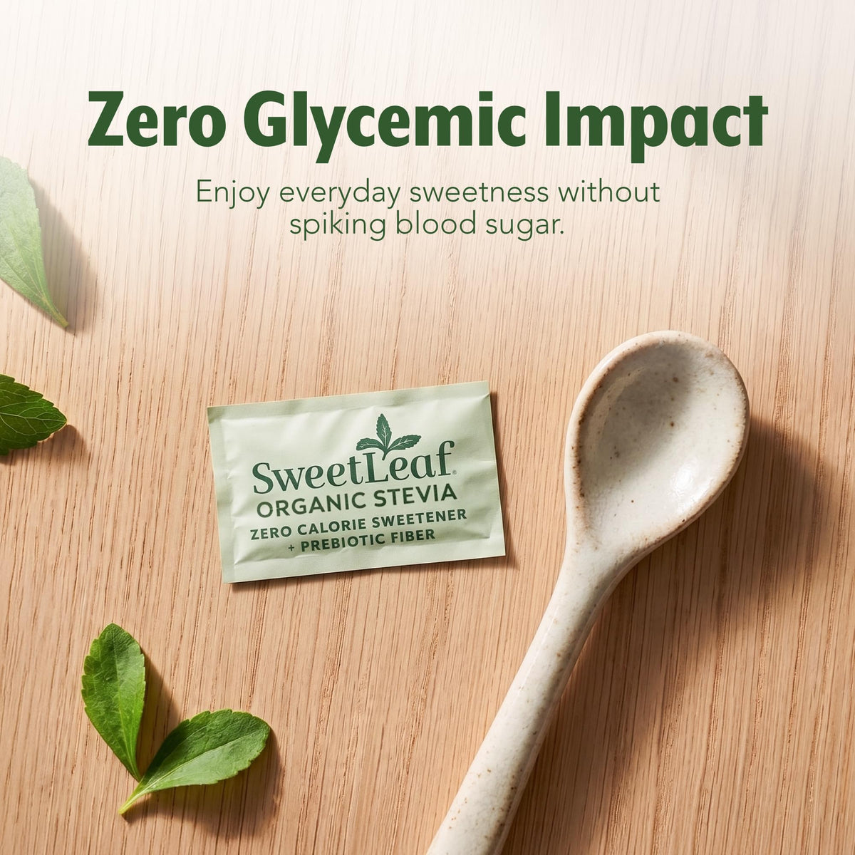 SweetLeaf Organic Stevia Packets – Zero Calorie, Sugar Free, Keto & Gluten Free, 500 Count (Pack of 1)