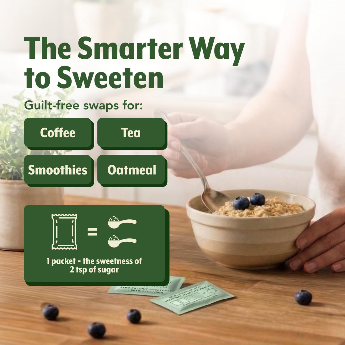 SweetLeaf Organic Stevia Packets – Zero Calorie, Sugar Free, Keto & Gluten Free, 500 Count (Pack of 1)