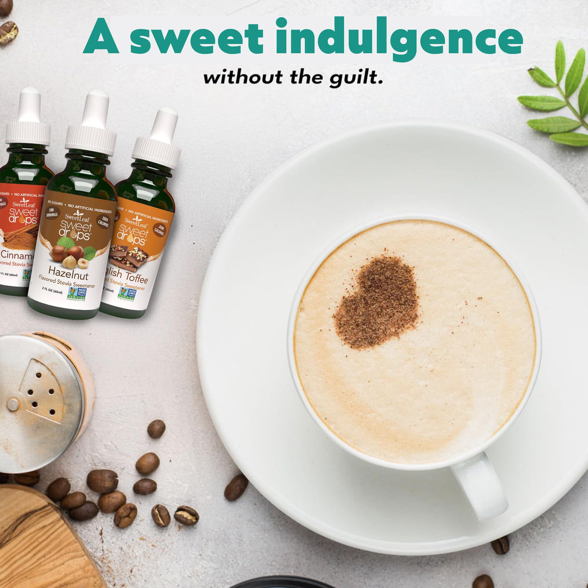 SweetLeaf Sweet Drops Vanilla Creme – Zero Calorie Stevia Liquid, Organic, Keto, Non-GMO (Pack of 3)