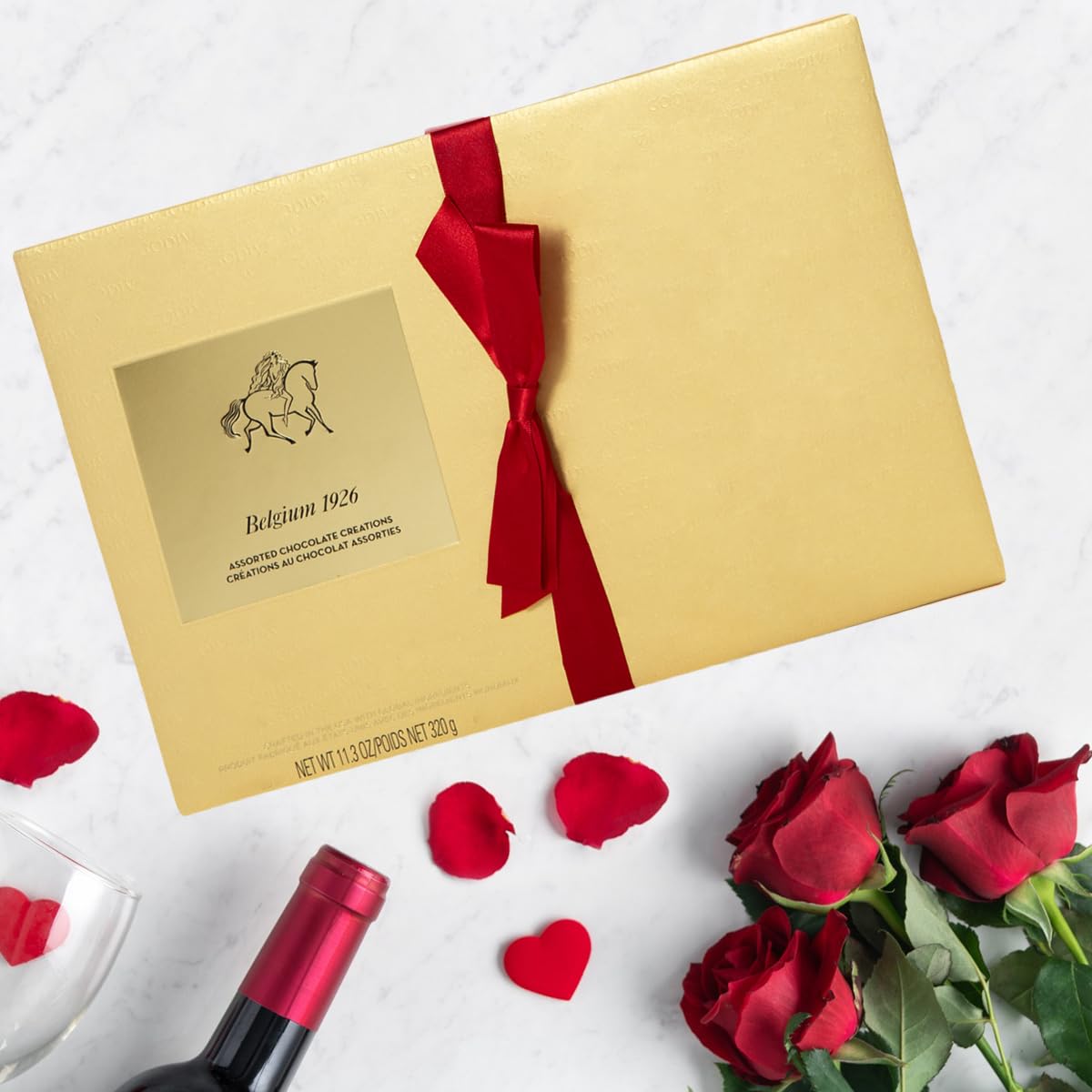 SWEETSIDE CANDY CO. Gourmet Chocolate Gift Box – 27 Belgian Chocolates, Ideal for Mother's Day & Holidays