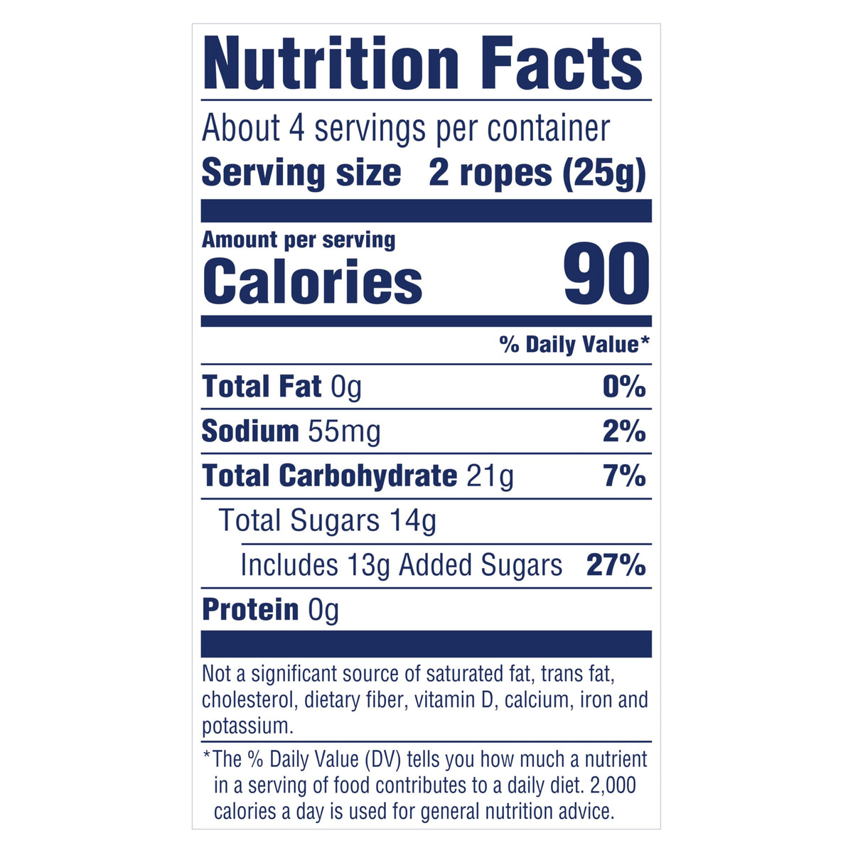 SweeTARTS Ropes Tangy Strawberry Candy — Soft & Chewy 3.5 oz (Pack of 12)