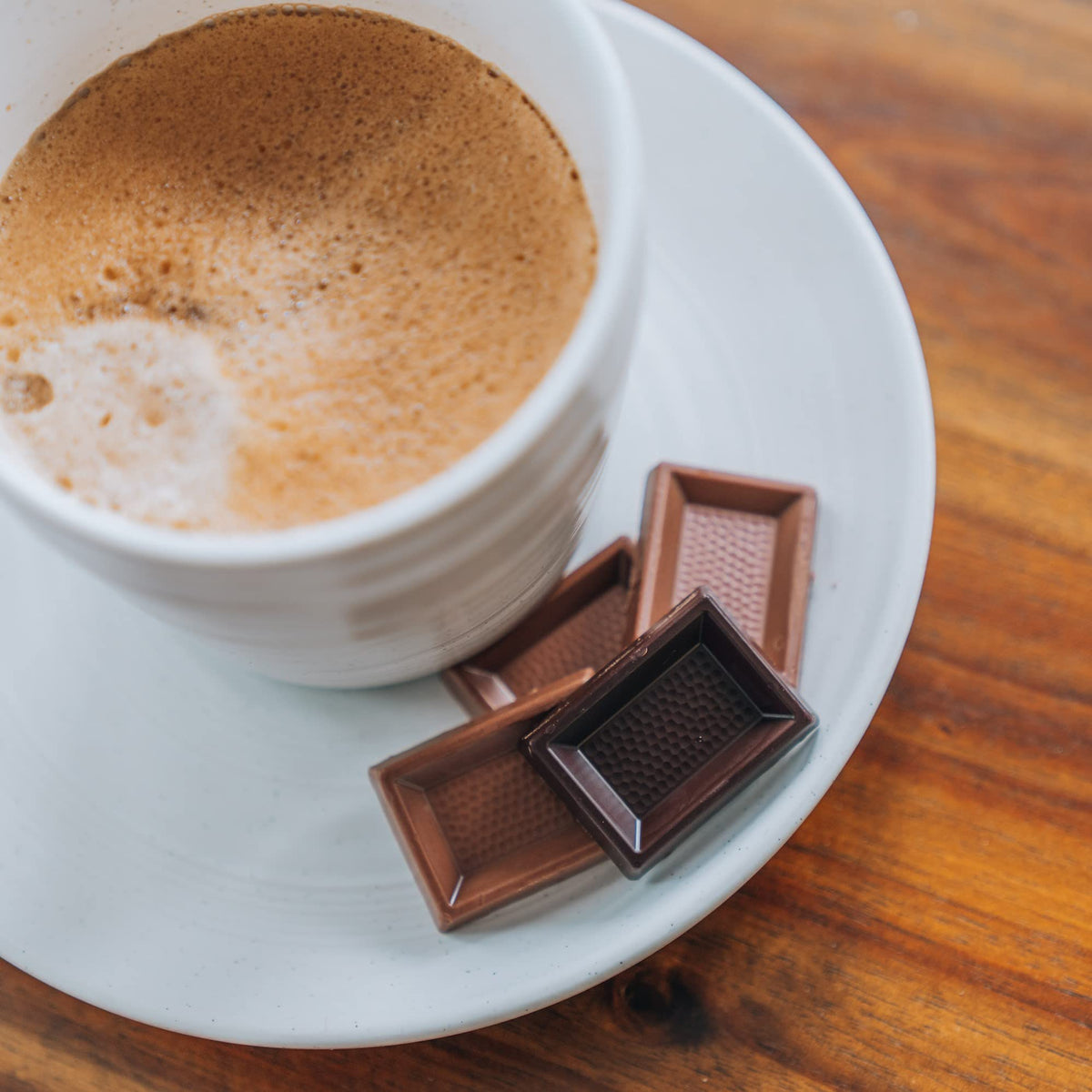 Swiss Delice Dark Chocolate Squares – 72% Cacao, Individually Wrapped, 2.87 lb Bulk