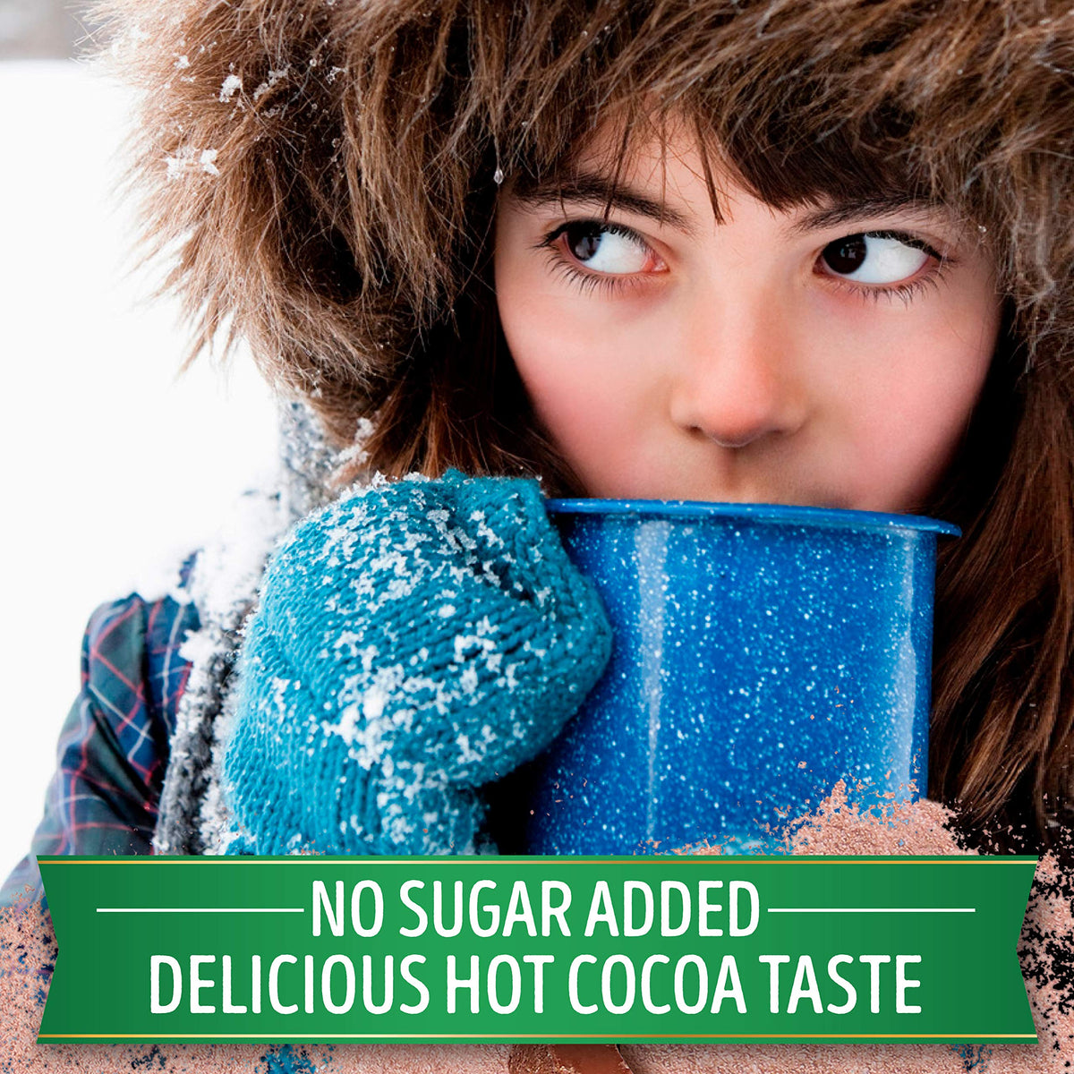 Swiss Miss No Sugar Added Milk Chocolate Hot Cocoa Mix – 12 Boxes, 0.73 oz Envelopes