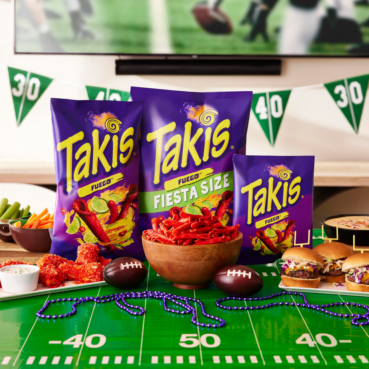 Takis Fuego Rolled Spicy Tortilla Chips – Hot Chili Pepper Lime, 14-Pack (9.9 oz each)