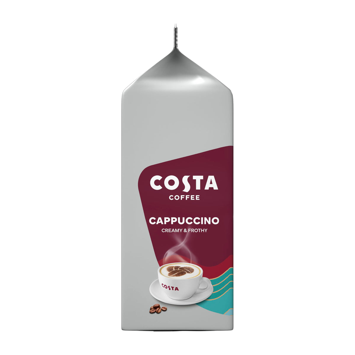 Costa Cappuccino Tassimo Pods – 80 Discs, 40 Servings (Pack of 5)