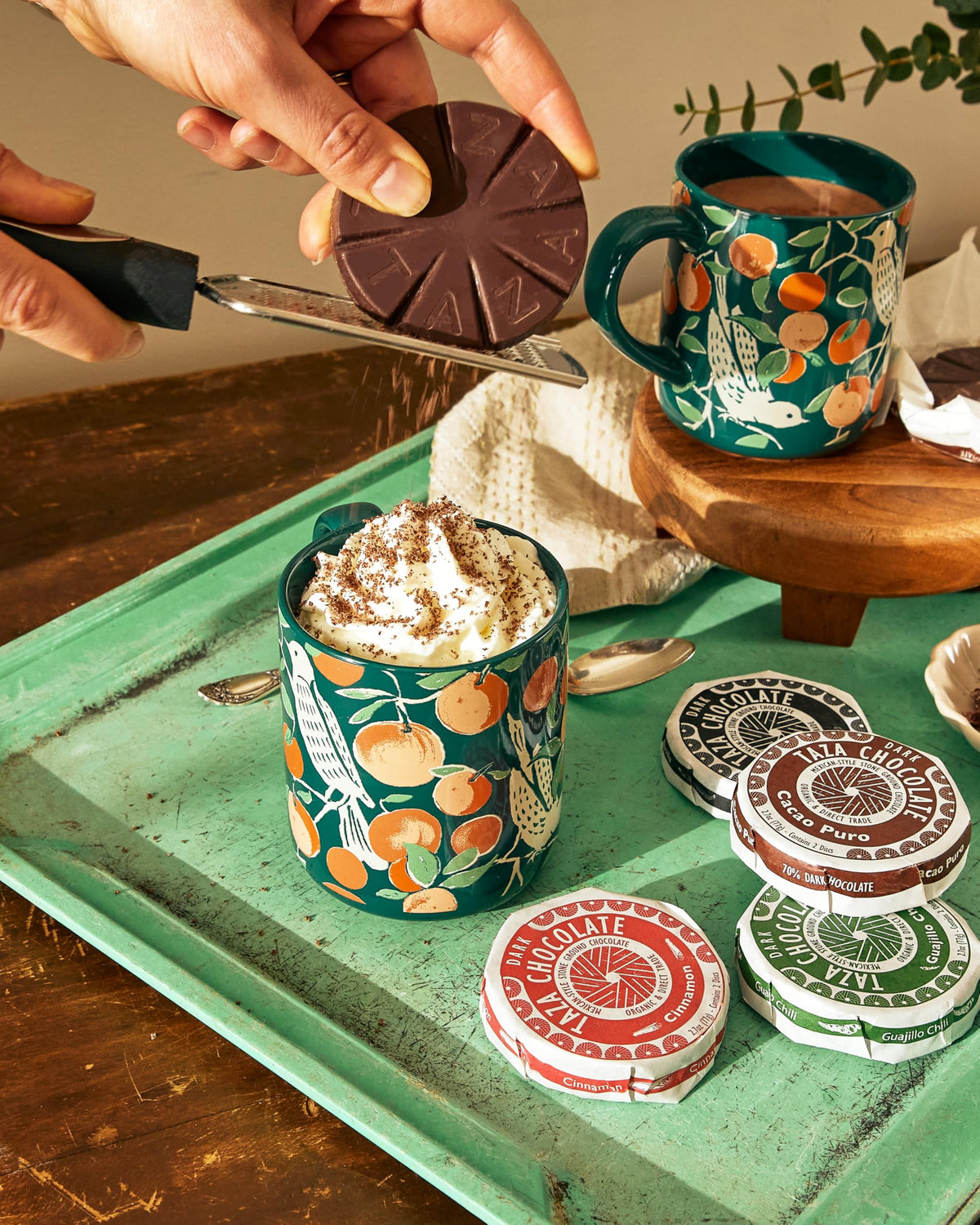 Taza Chocolate Organic Mexicano Disc Stone Ground Variety Pack – 8 Vegan Discs (1.35 oz Each)