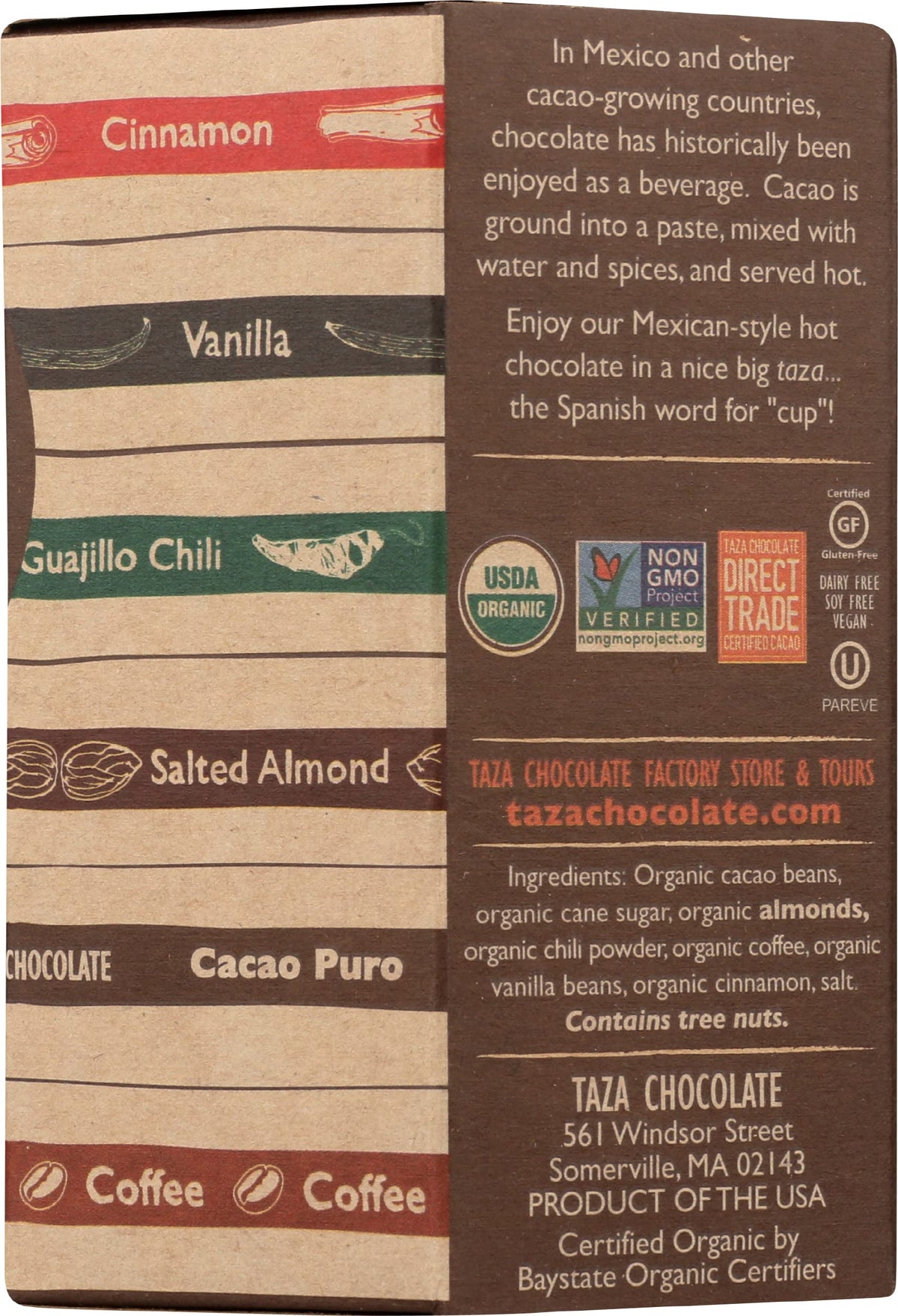 Taza Chocolate Organic Mexicano Disc Stone Ground – 6 Pack Sampler (2.75 oz each) | Classic Collection