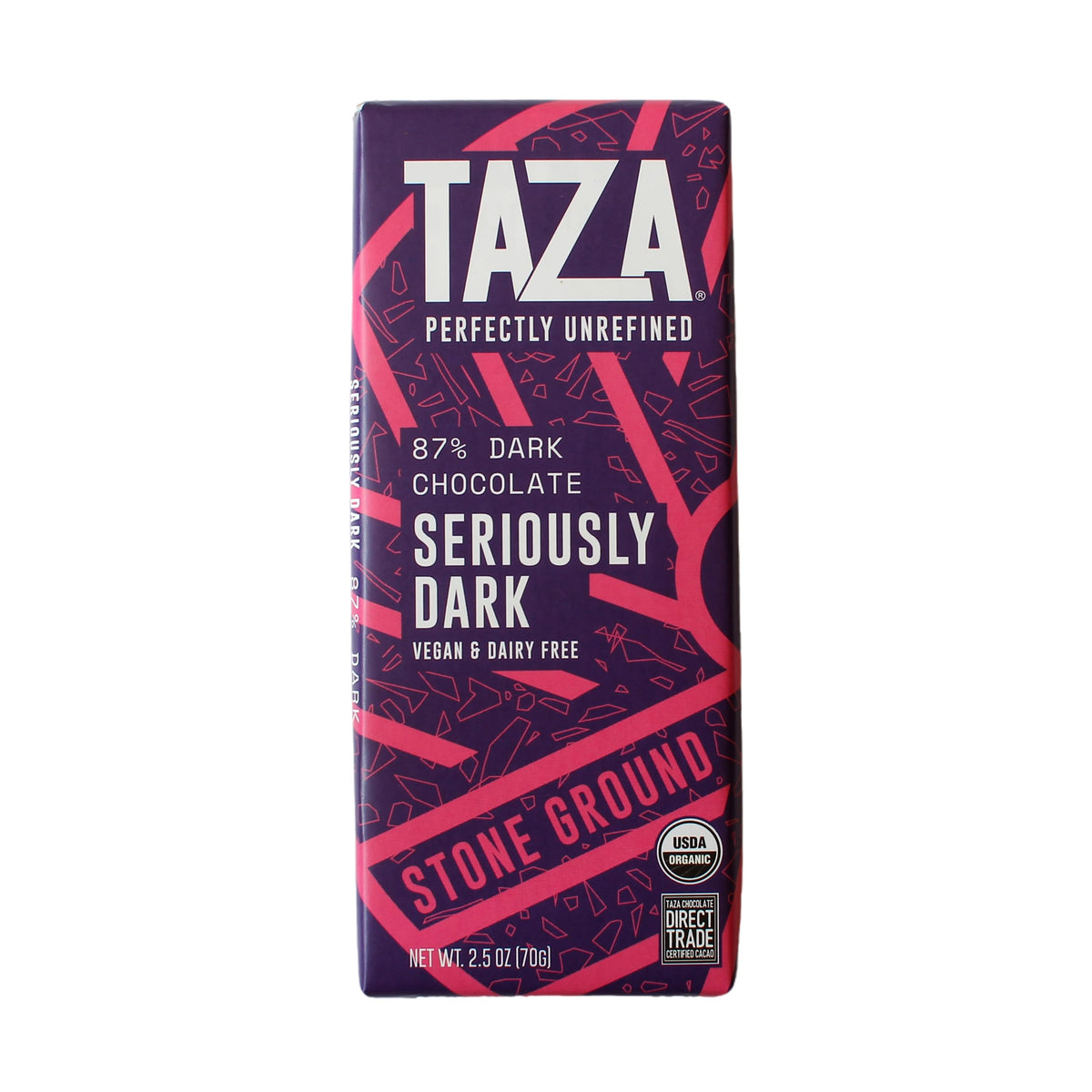 Taza Chocolate Organic Seriously Good Dark Chocolate Bar Variety Pack Bundle, 4 x 2.5 oz, Vegan