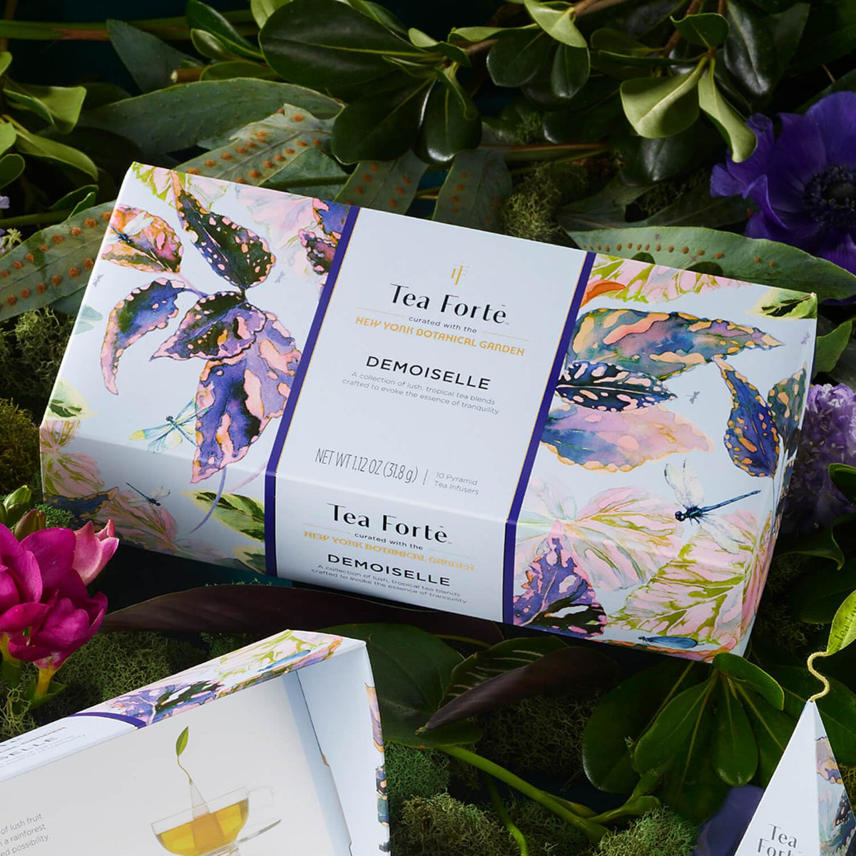 Tea Forte Premium Petite Gift Set Sampler – 10 Pyramid Teas, 2 of Each Blend