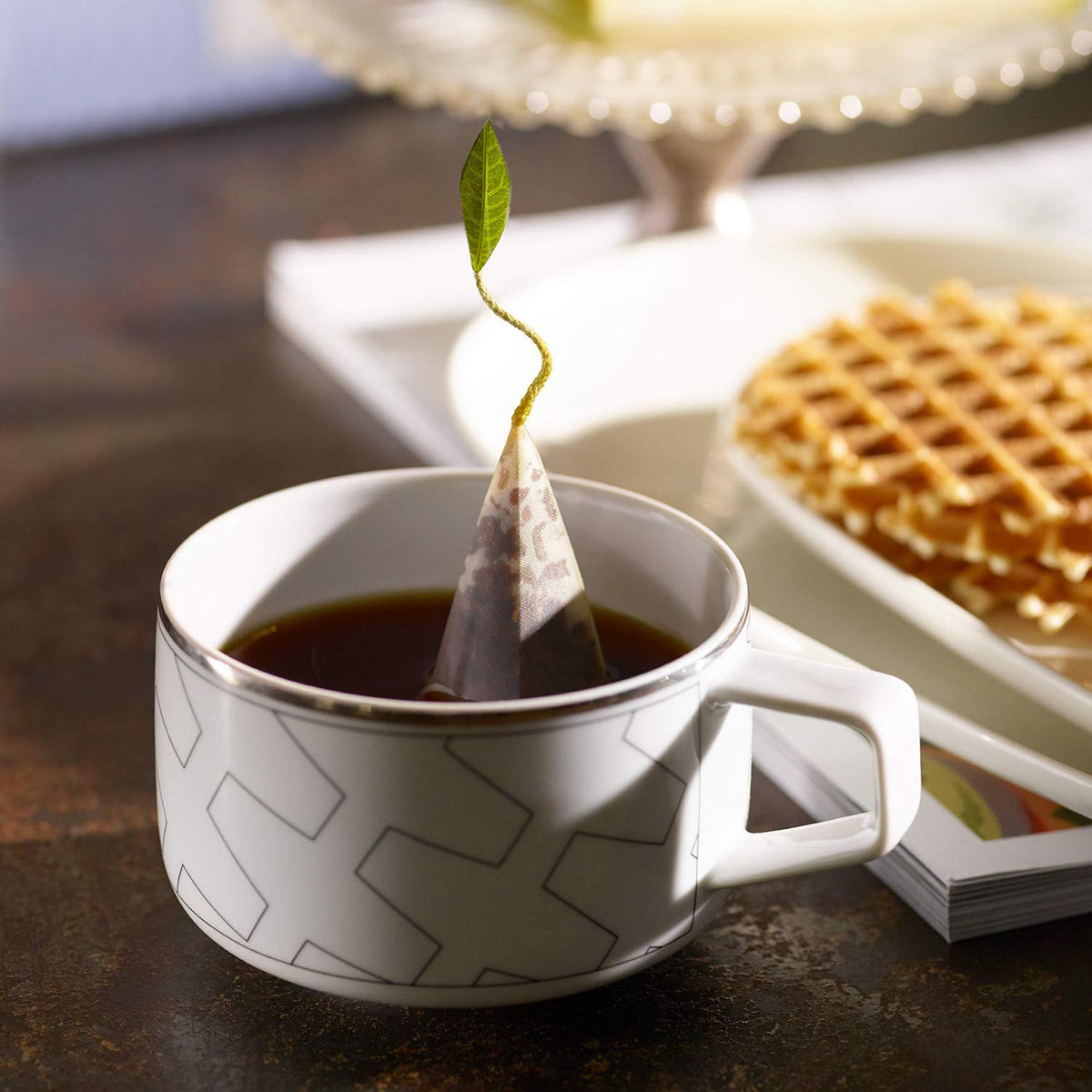 Tea Forte Premium Petite Gift Set – 10 Black Tea Pyramid Infusers (2 of Each Blend)