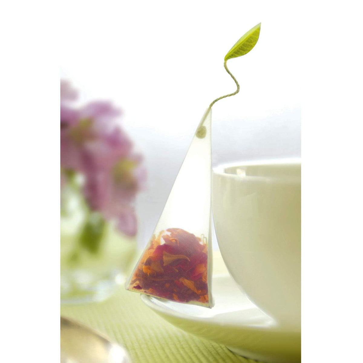 Tea Forte Premium Gift Set – 20 Assorted Pyramid Teas in Handcrafted Infuser Bags
