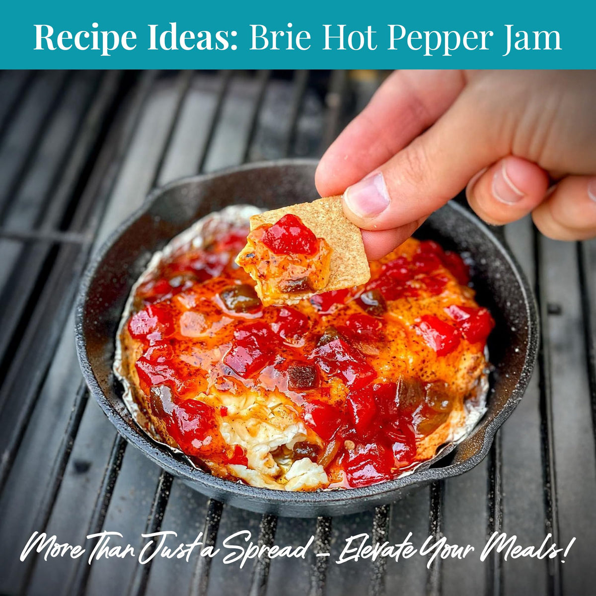 Terrapin Ridge Farms Hot Pepper Bacon Jam – Sweet & Spicy Bacon Spread (One Quart)