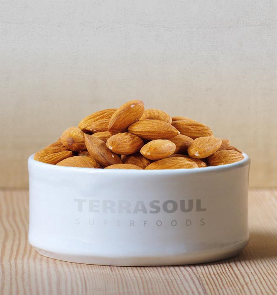 Terrasoul Superfoods Raw Unpasteurized Organic Almonds Sproutable - 2 lbs