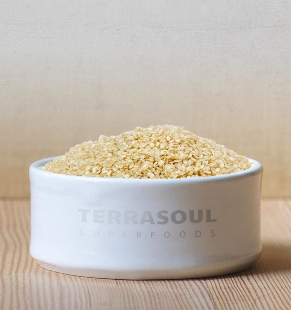 Terrasoul Superfoods Organic Hulled Sesame Seeds – 4 Lbs (2 Pack) Raw, Gluten-Free