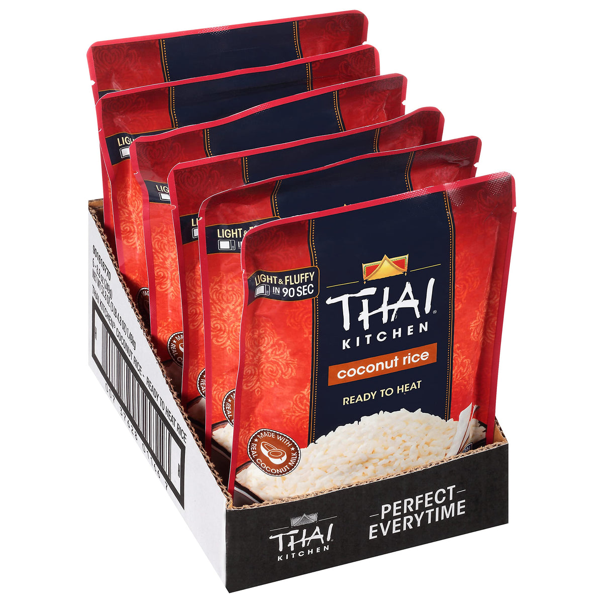 Thai Kitchen Coconut Rice – Ready-to-Heat, 8.8 oz (Pack of 6)