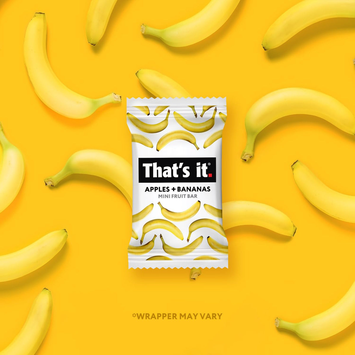 That's it. Fun Size Fruit Bars Variety Pack – 50 x 10g, Non-GMO, Kosher, Gluten Free, Cranberry-Banana