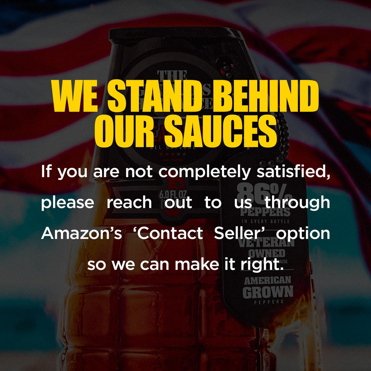 The General's Hot Sauce Heat Seeker Gift Set – 3-Pack Gourmet, American-Grown Peppers