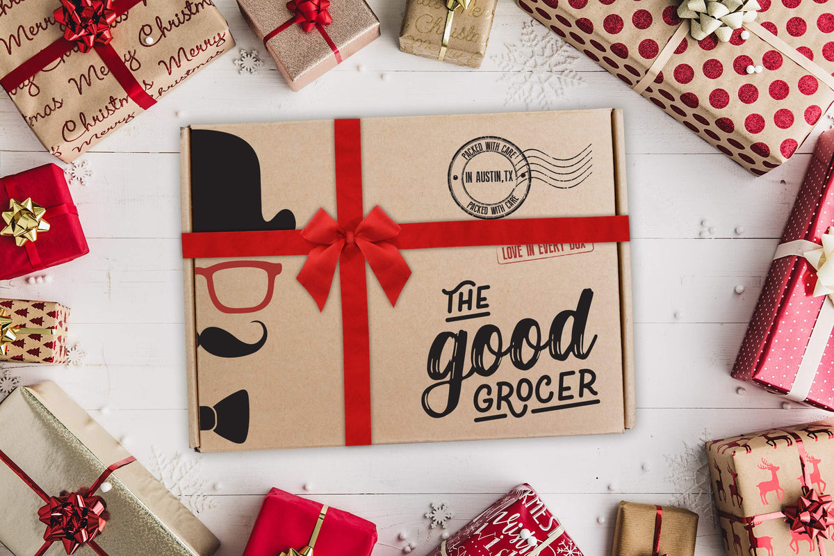 ALL NATURAL Healthy Snacks Care Package (30 Ct) – The Good Grocer Gift Box (Bars, Cookies, Puffs, Trail Mix)