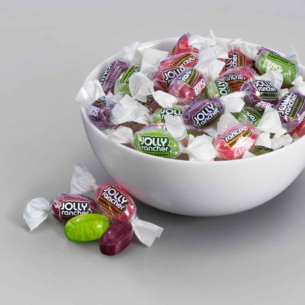 JollyRanchers Zero Sugar – 3.6 oz Bag (Pack of 6) | The Hampton Popcorn & Candy Company