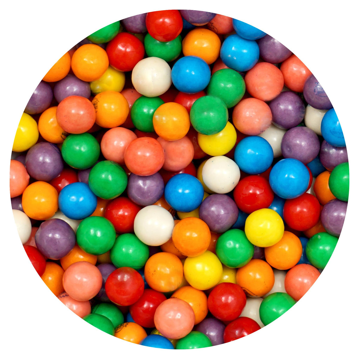 Gumballs for Gumball Machines – 0.5-Inch Mini Gumballs, 1,120 Pieces, 4lb Bulk | The Hampton Popcorn Company