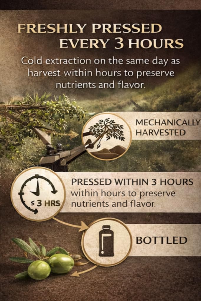 USDA Organic Olympia Premium Olive Oil Extra Virgin — 1029 mg/kg Polyphenols | The Olive Temple