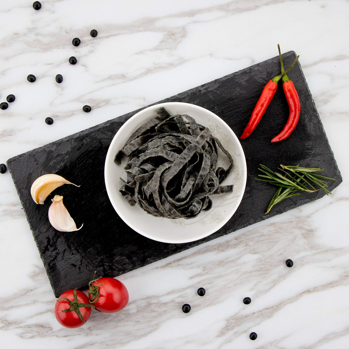 The Only Bean Organic Black Bean Fettuccine Pasta – High Protein, Keto Friendly, Gluten-Free, 8 oz (6 Pack)