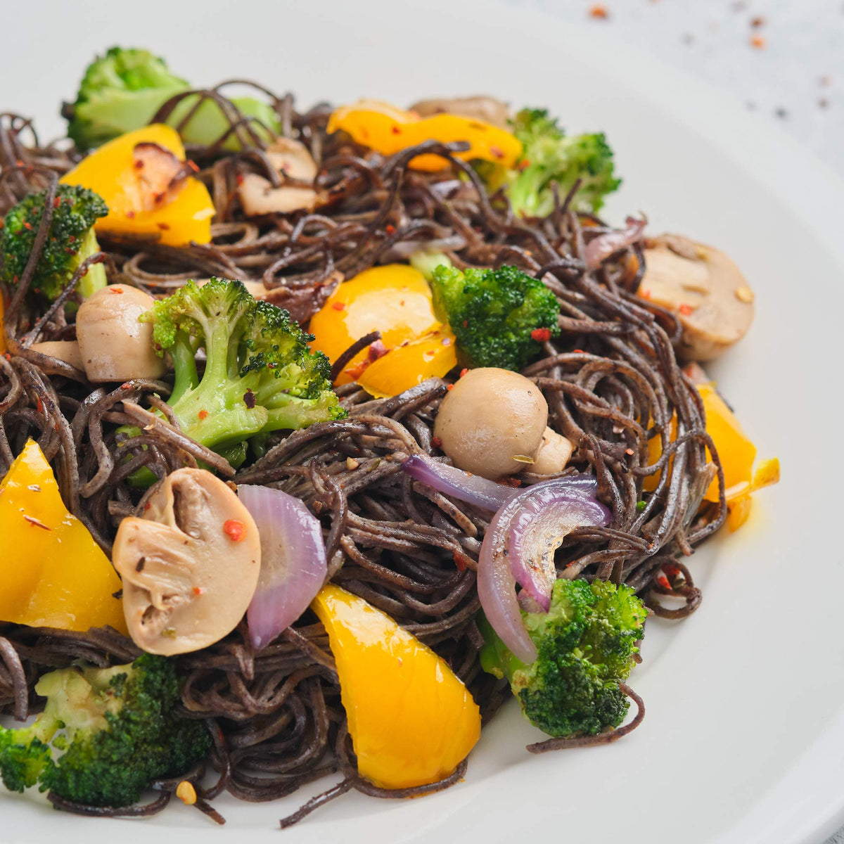 The Only Bean Organic Black Bean Spaghetti Pasta – High Protein, Low-Carb, Gluten-Free & Vegan (8 oz, 6 Pack)