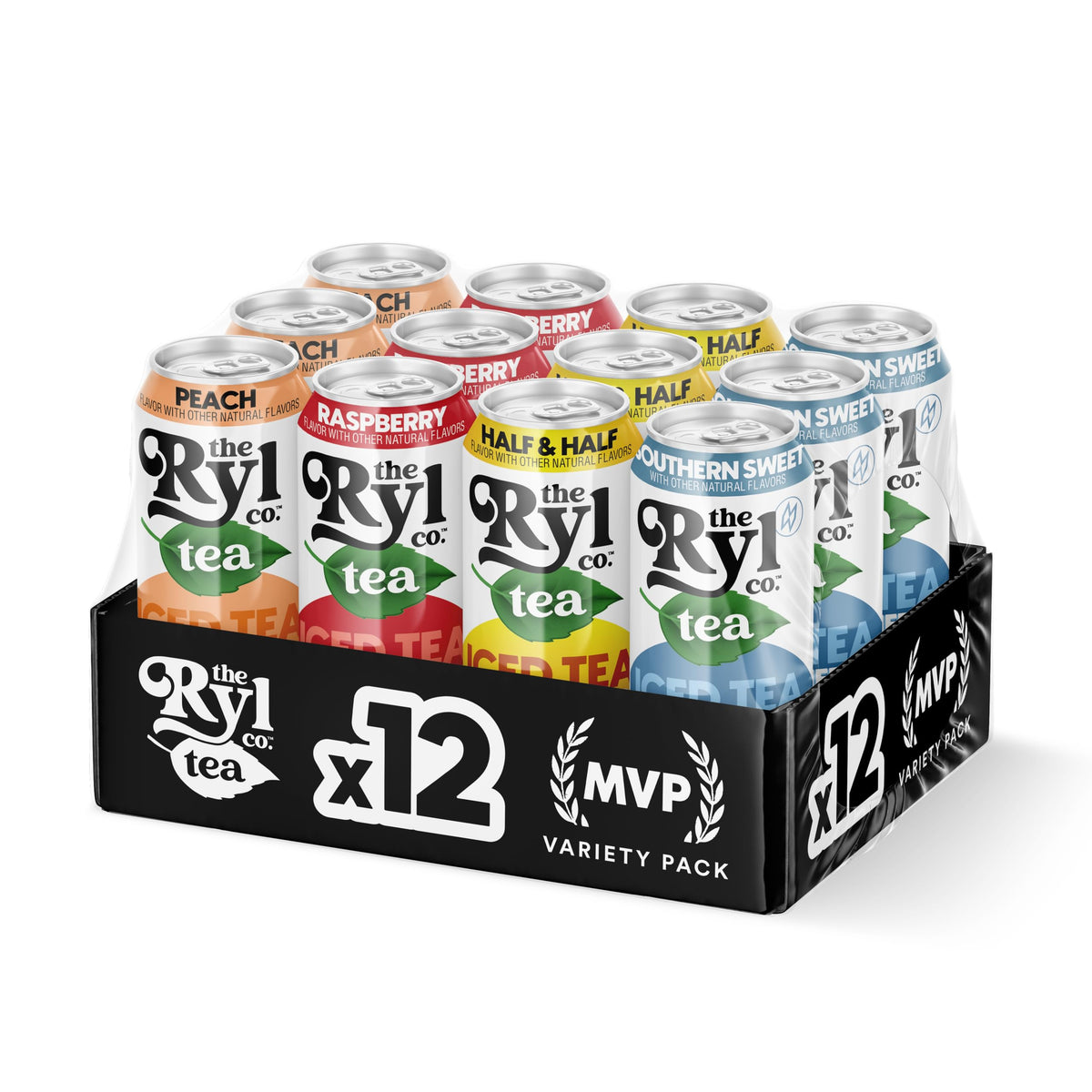 Ryl Iced Tea Variety Best Sellers – Zero Sugar, Antioxidant Superblend, Low Calorie | The Ryl Co