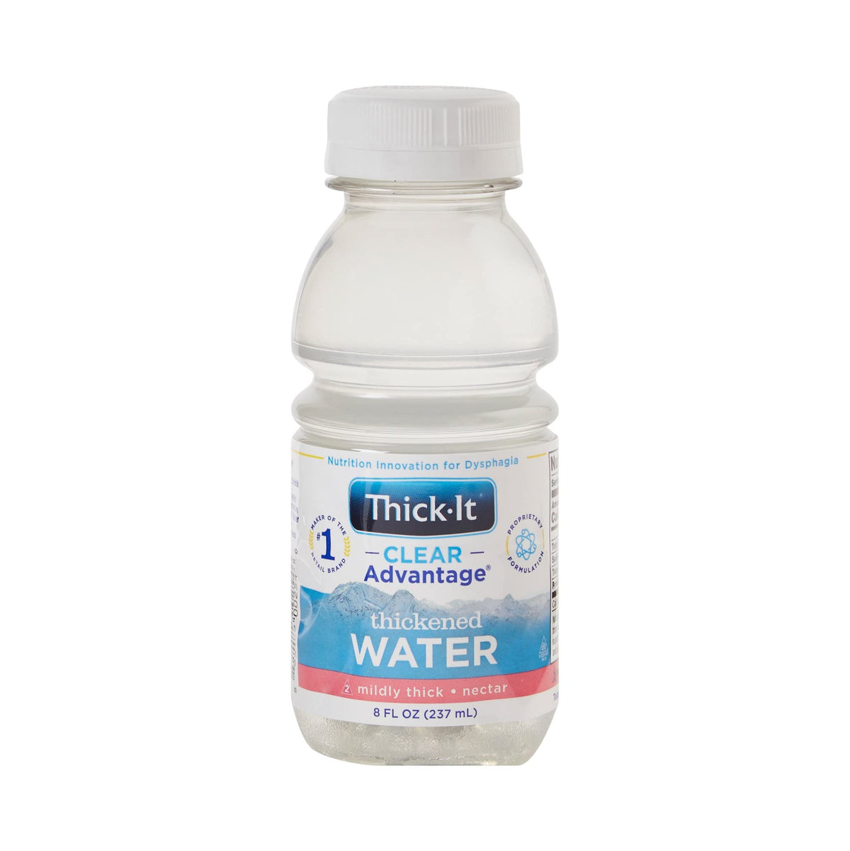 Thick-It Clear Advantage Mildly Thick Water — Nectar Consistency, Ready-to-Drink Hydration (24 x 8 oz)
