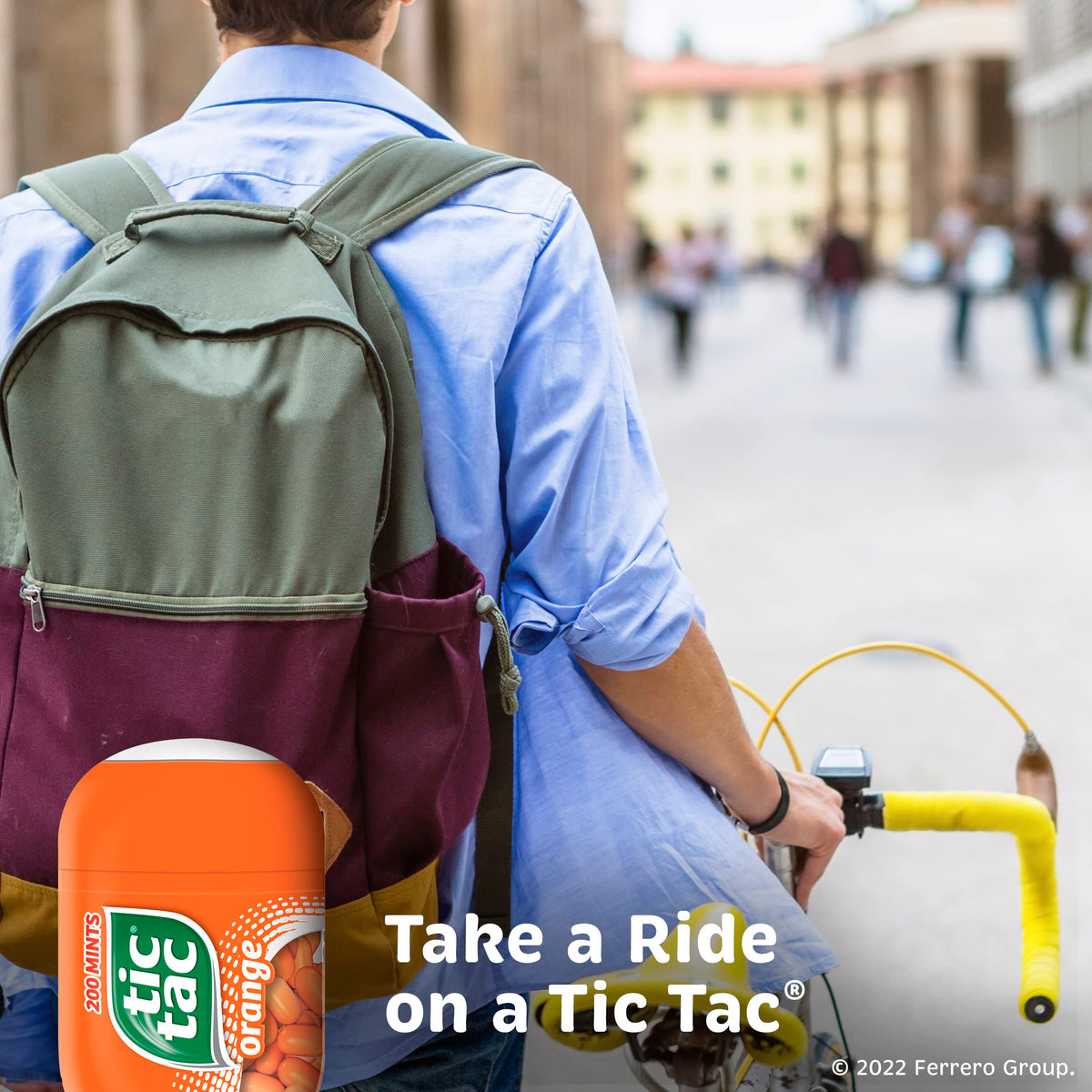 Tic Tac Orange Mints – On-The-Go Freshness, 3.4 oz (8 Pack)