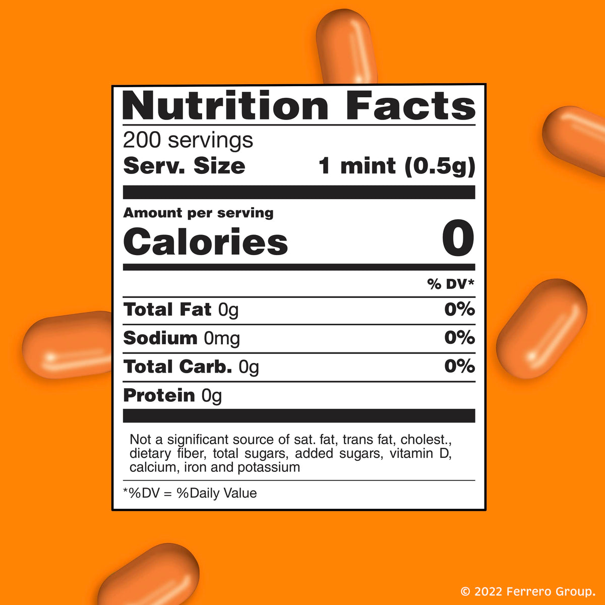 Tic Tac Orange Mints – On-The-Go Freshness, 3.4 oz (8 Pack)