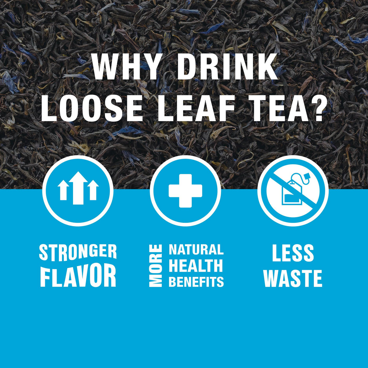 Tiesta Tea - Creamy Earl Grey de la Crème Loose Leaf, Mother's Day Edition, Premium Black Tea, 16 oz Bulk Pouch