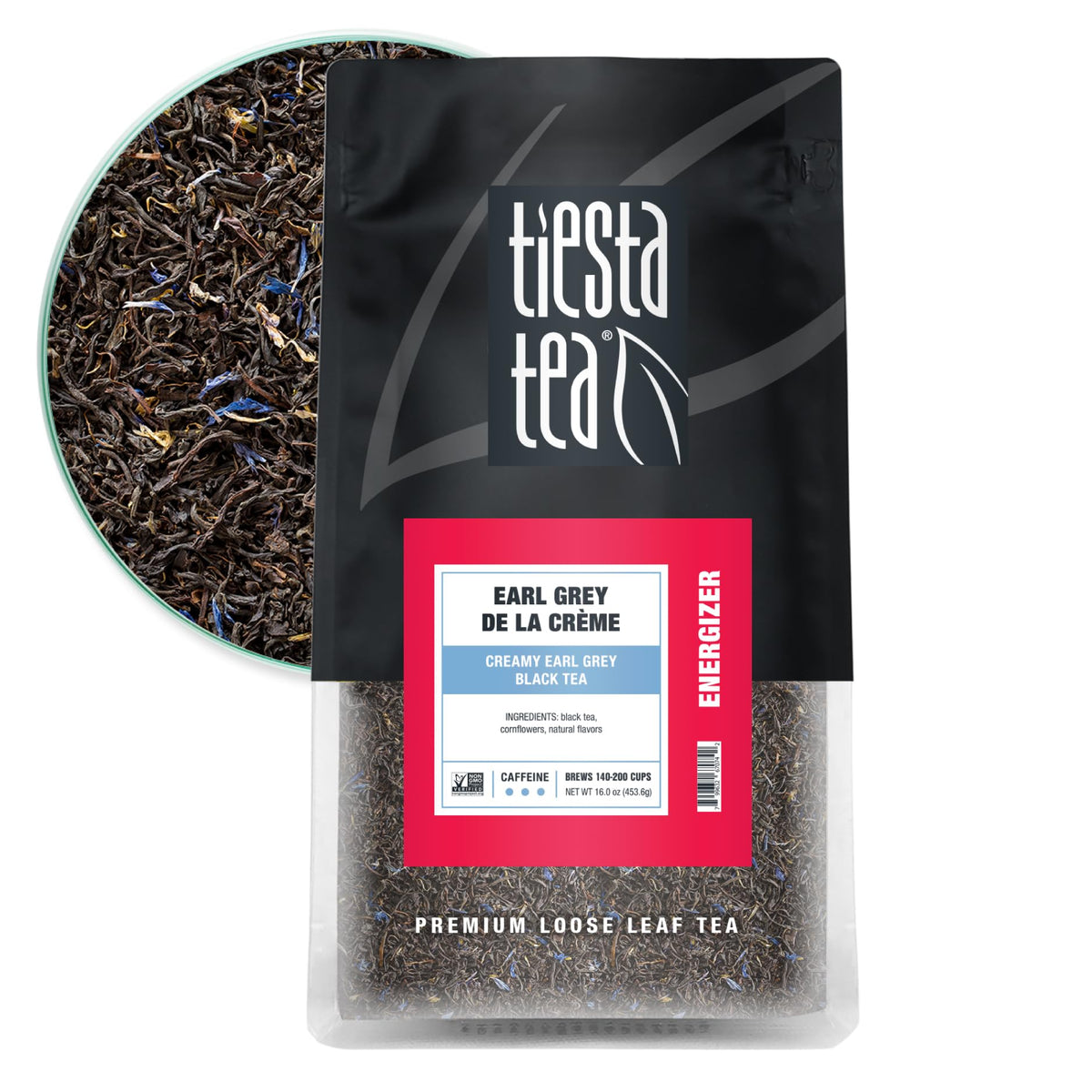 Tiesta Tea - Creamy Earl Grey de la Crème Loose Leaf, Mother's Day Edition, Premium Black Tea, 16 oz Bulk Pouch
