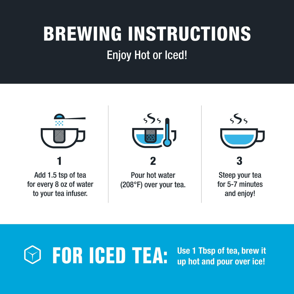 Tiesta Tea Lavender Chamomile Herbal Tea — Caffeine-Free Calming Blend (8 oz, 200 Cups)
