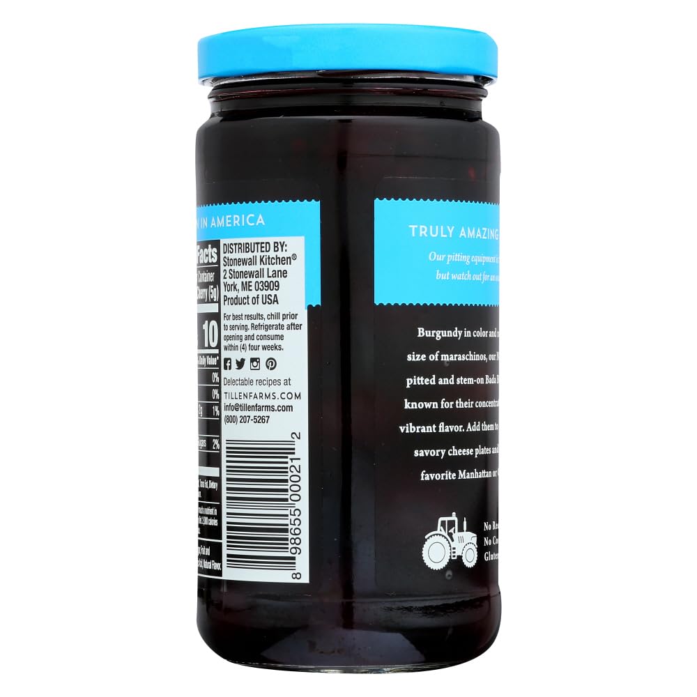 Tillen Farms Cherry Bada Bing (2 Pack) – Premium PNW Cherries, Pitted & Allergen-Free