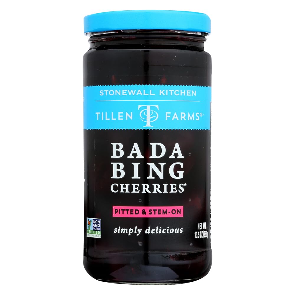 Tillen Farms Cherry Bada Bing (2 Pack) – Premium PNW Cherries, Pitted & Allergen-Free