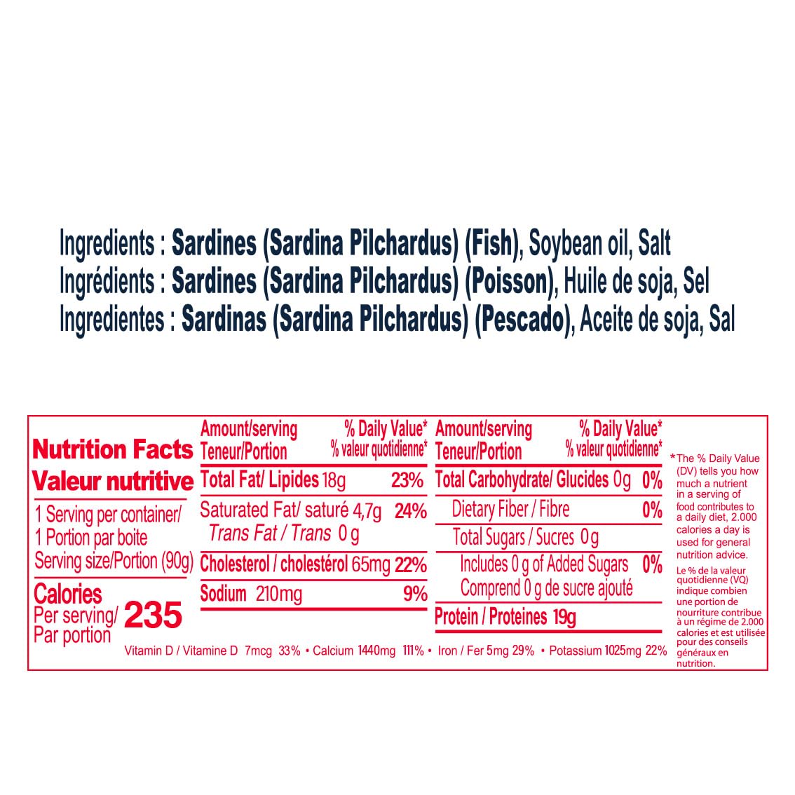 TITUS Sardines in Soybean Oil & Chili Pepper – Pack of 12 | Premium Quality Sardines, Omega-3 & Protein