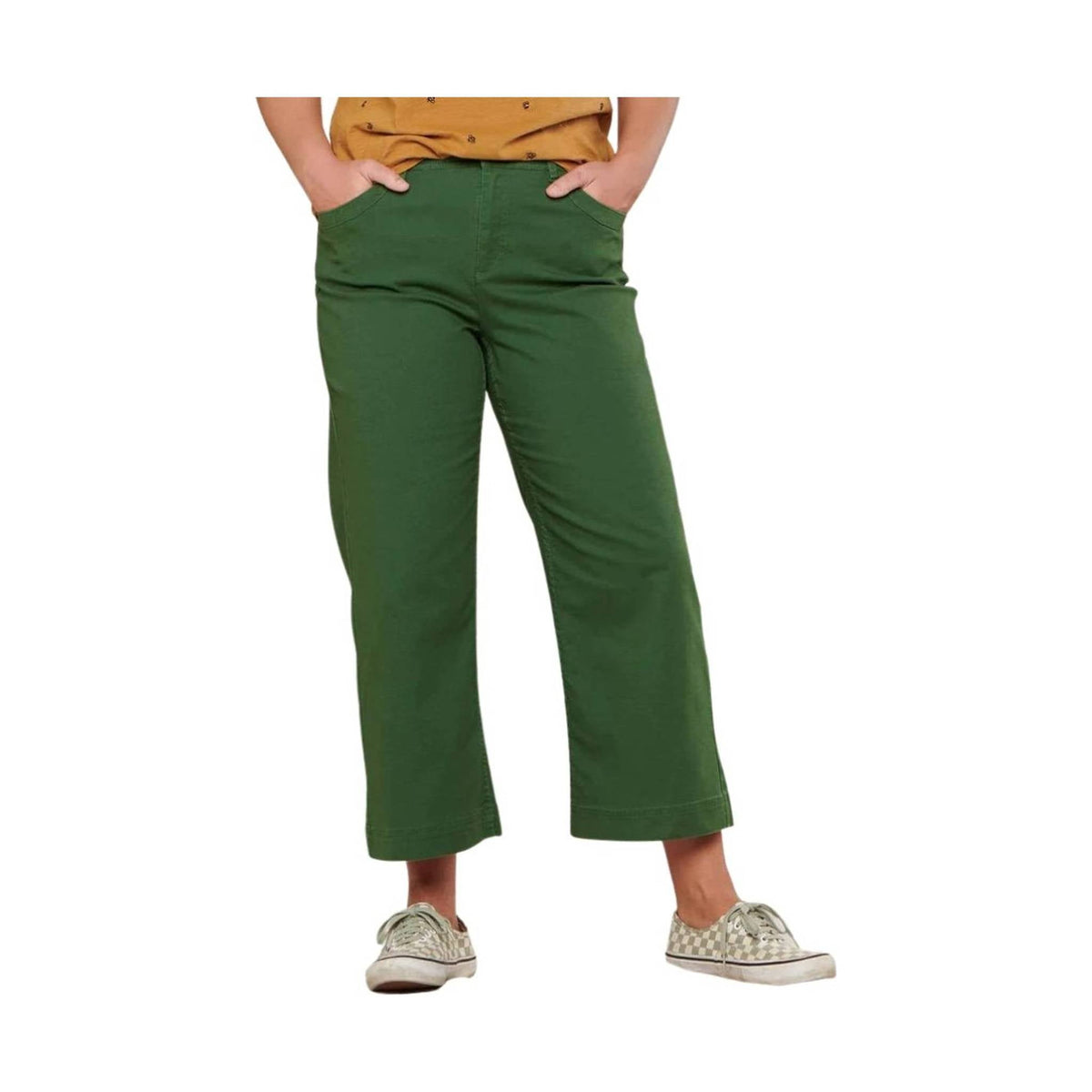 Toad & Co Women's Earthworks Wide Leg Pant - Pasture